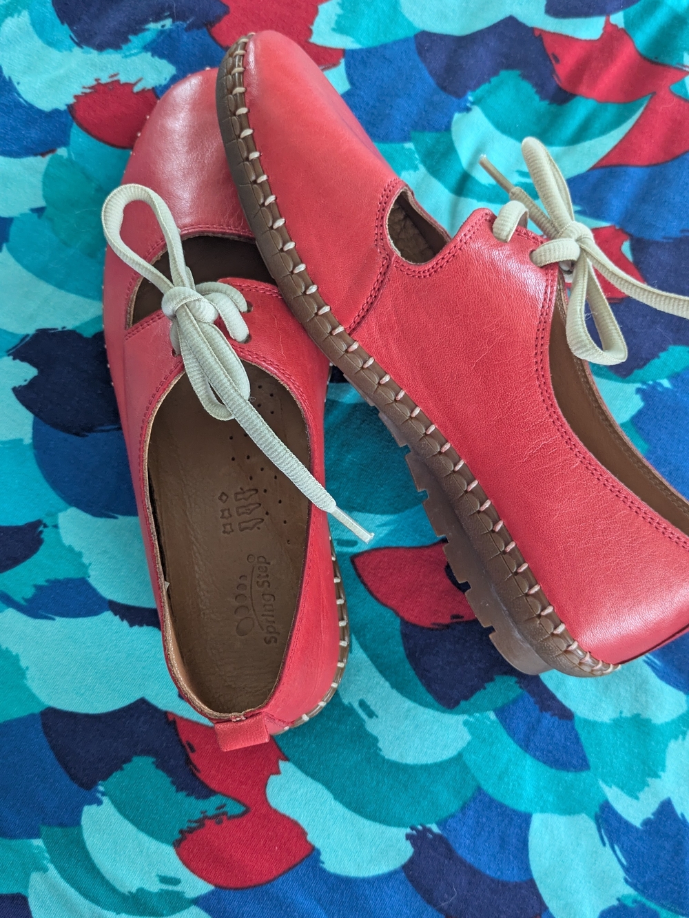 Spring Step ❤️ Adorable And Comfortable Soft Leather Shoes! Made In Turkey